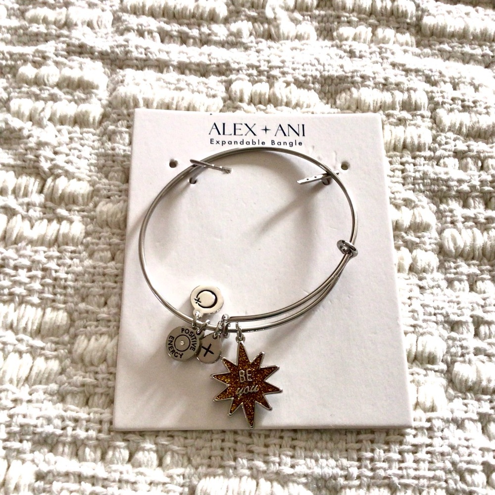 Alex and Ani Silver Expandable Bangle